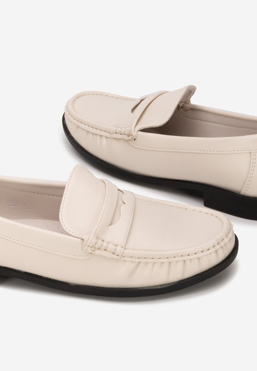 Mocassini da donna Matildia beige