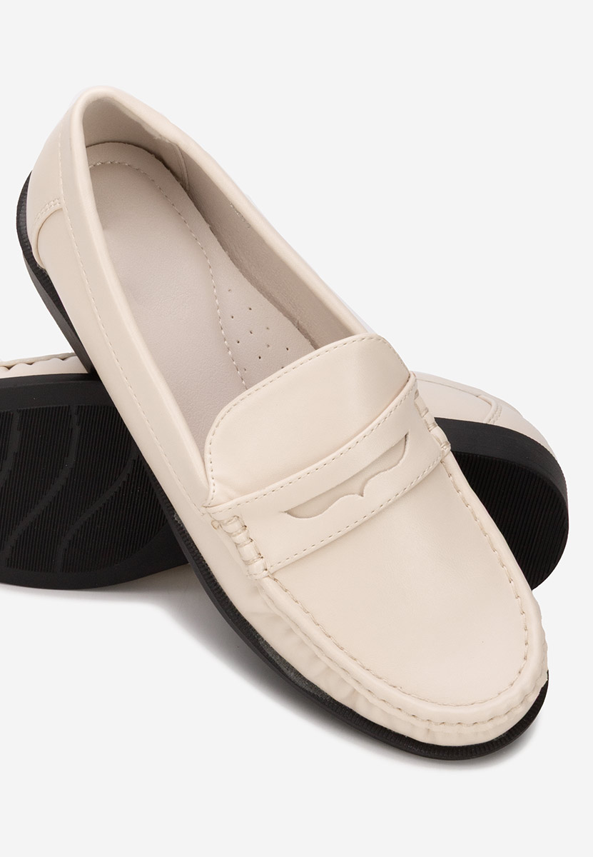 Mocassini da donna Matildia beige