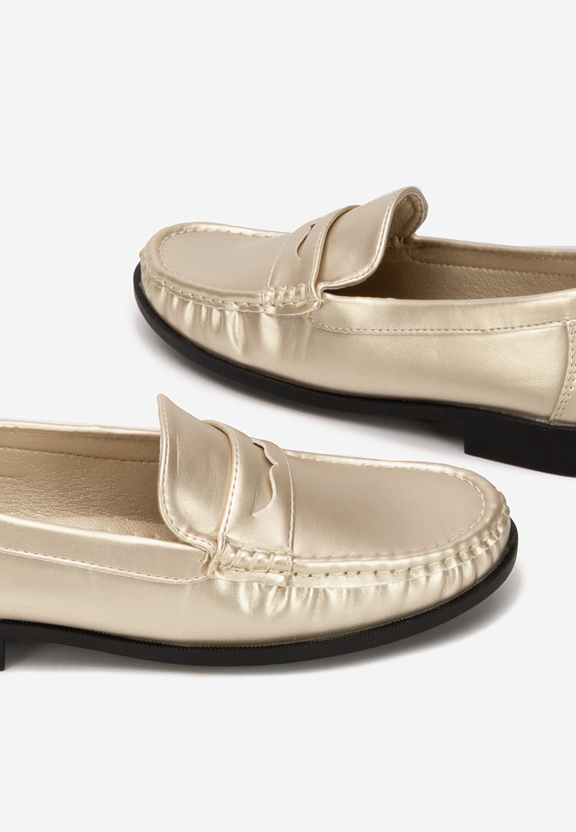 Mocassini da donna Matildia oro
