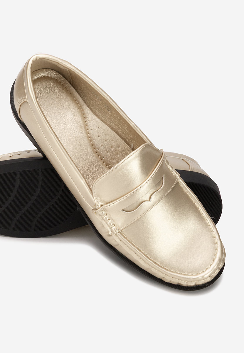 Mocassini da donna Matildia oro