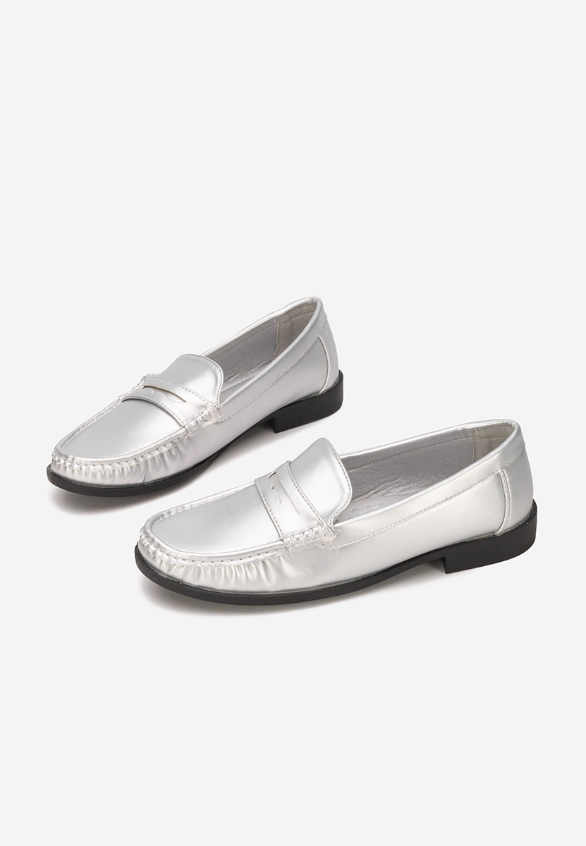 Mocassini da donna Matildia argento