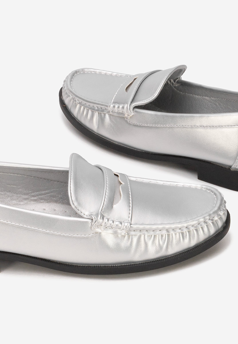 Mocassini da donna Matildia argento