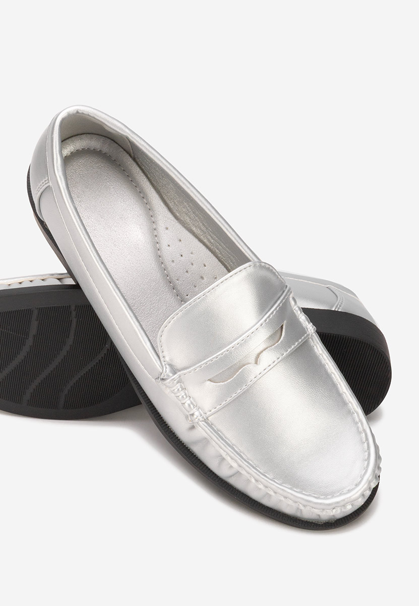 Mocassini da donna Matildia argento