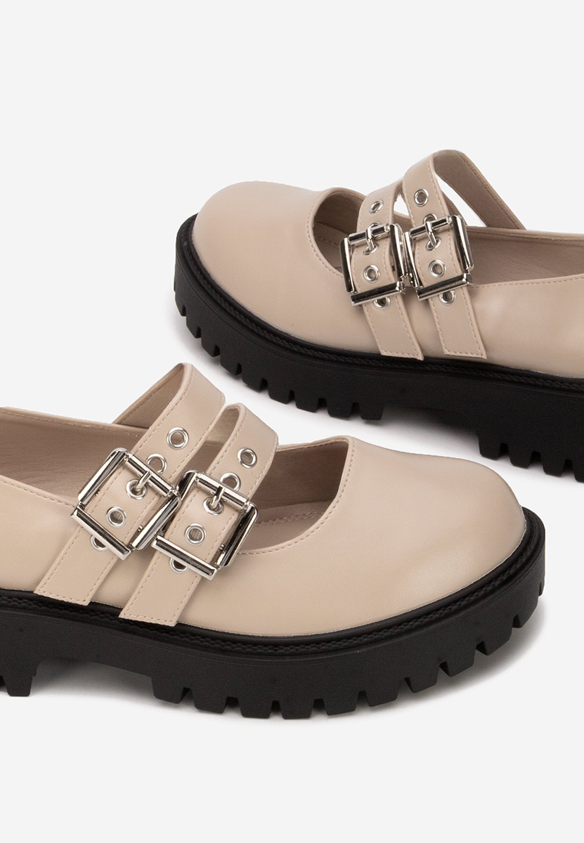 Scarpe basse donna Geovania beige