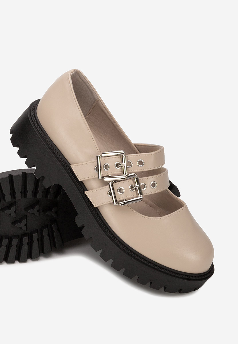 Scarpe basse donna Geovania beige