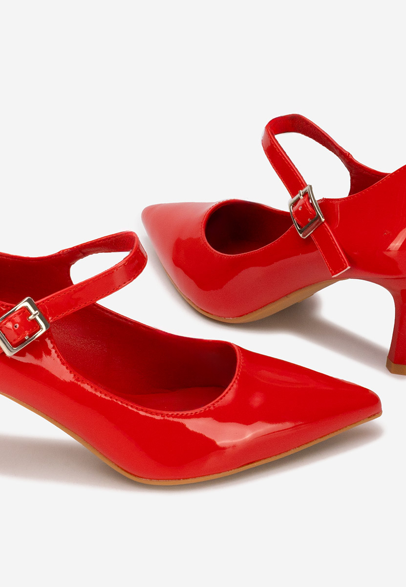 Décolleté tacco a spillo Rosilla rosso