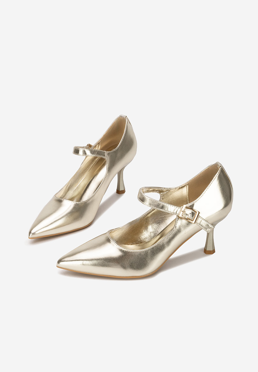 Décolleté tacco a spillo Rosilla oro