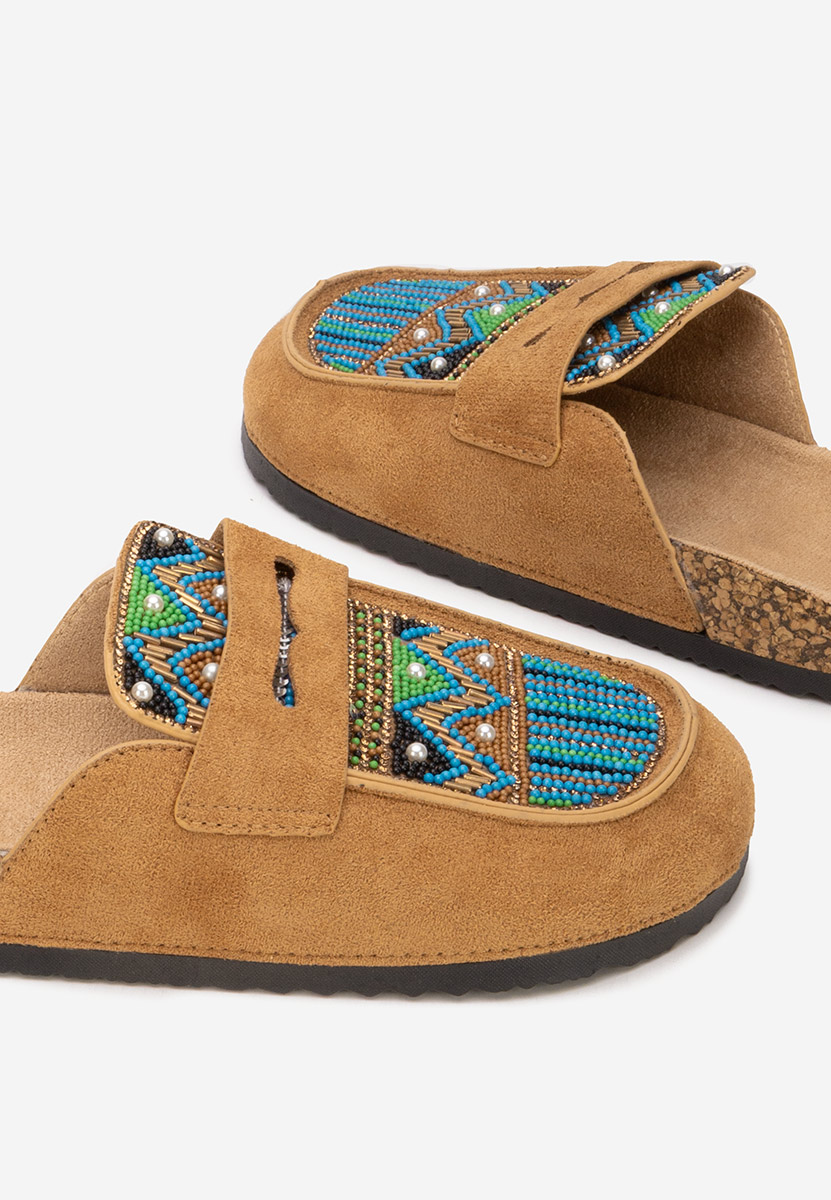 Zoccoli donna Marlie V2 camel