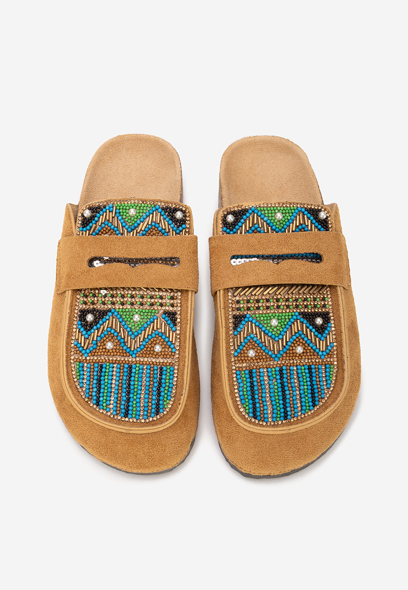 Zoccoli donna Marlie V2 camel