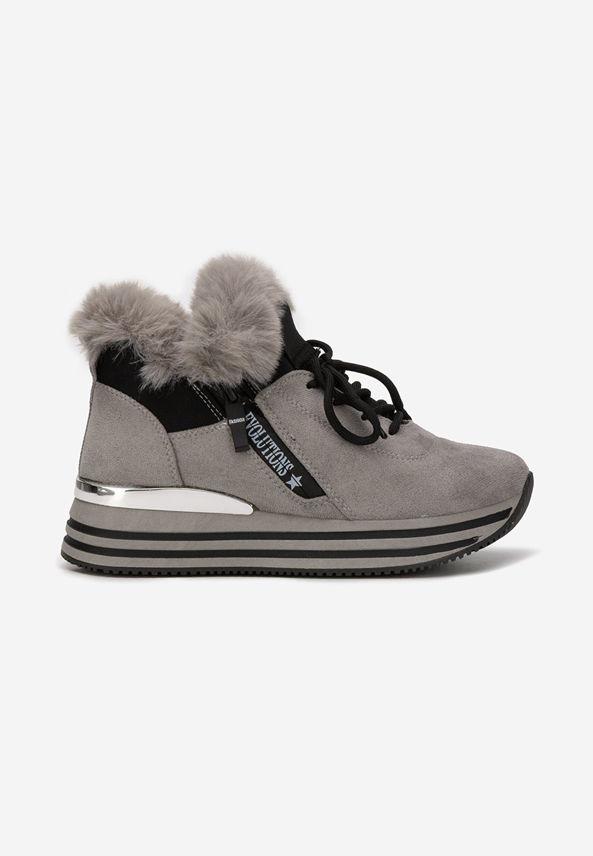 Sneakers donna invernali Axira grigio