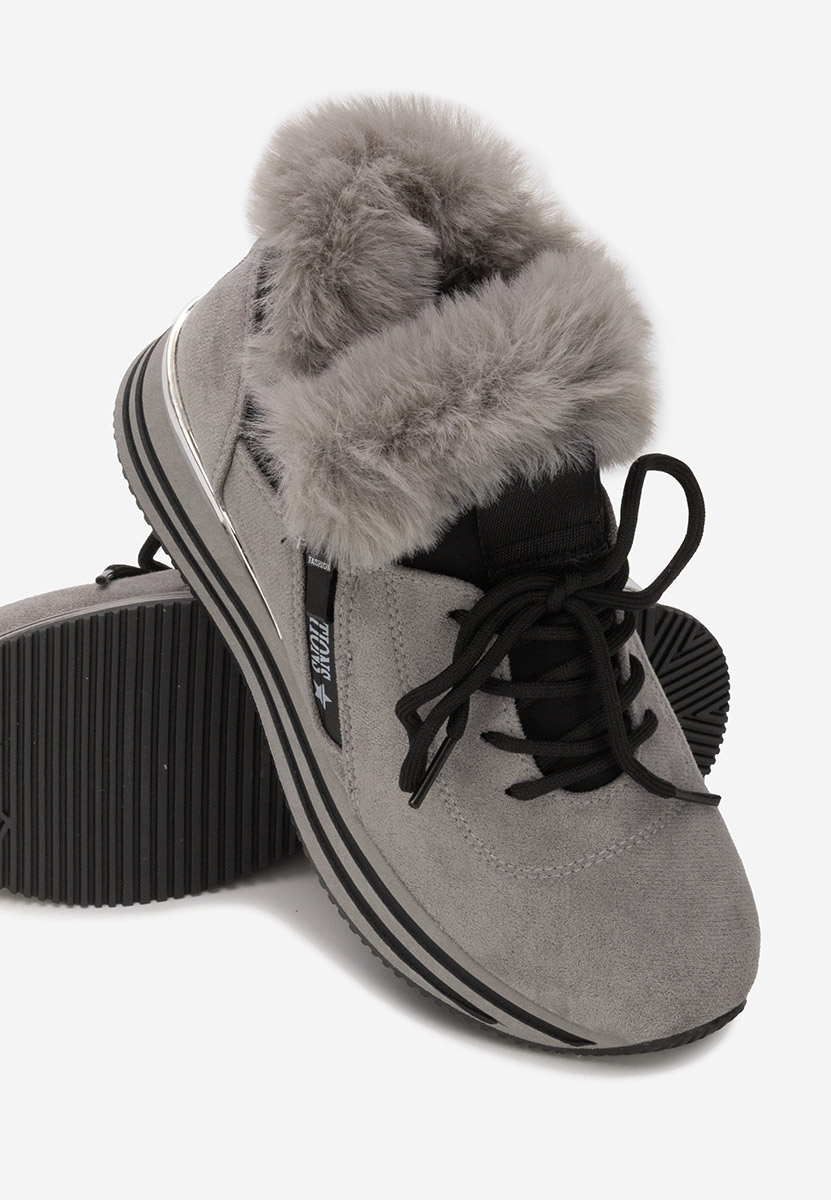 Sneakers donna invernali Axira grigio