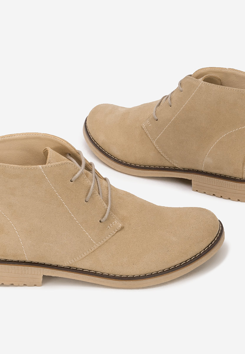 Stivaletti in pelle donna Kalisa V5 beige