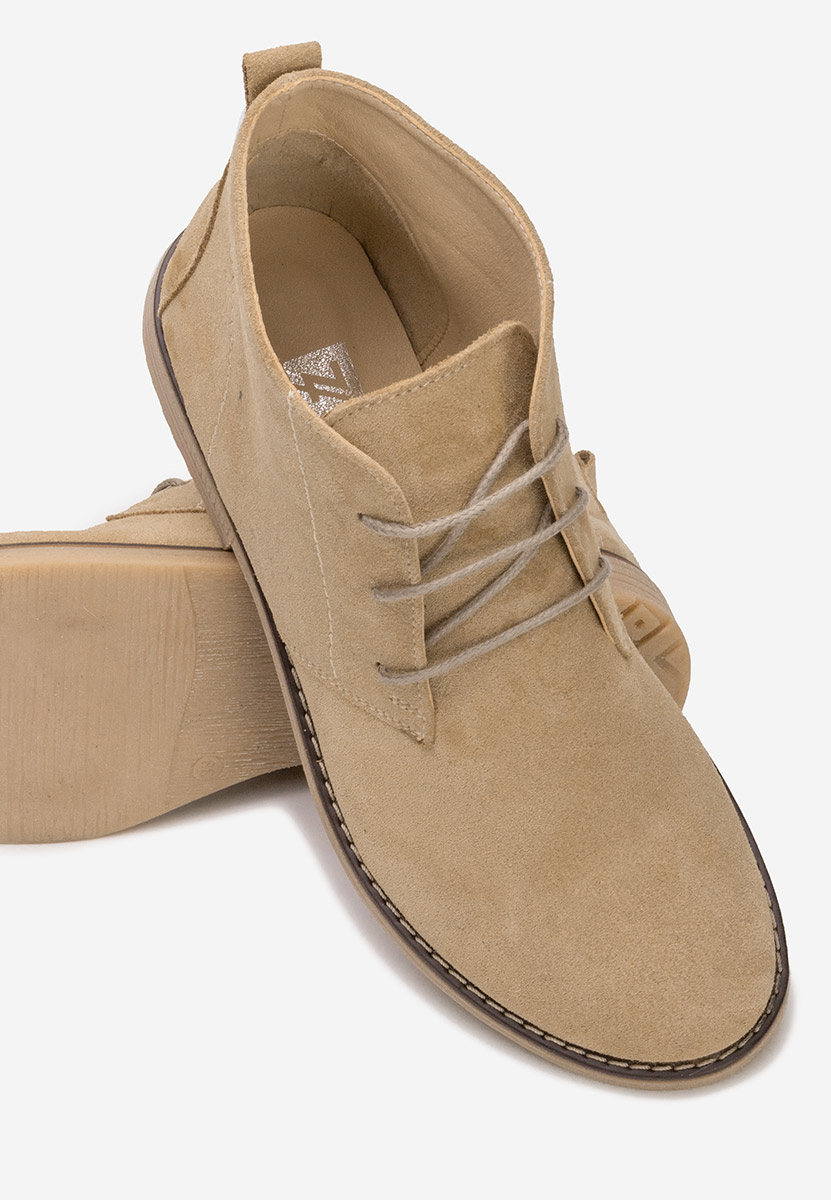 Stivaletti in pelle donna Kalisa V5 beige