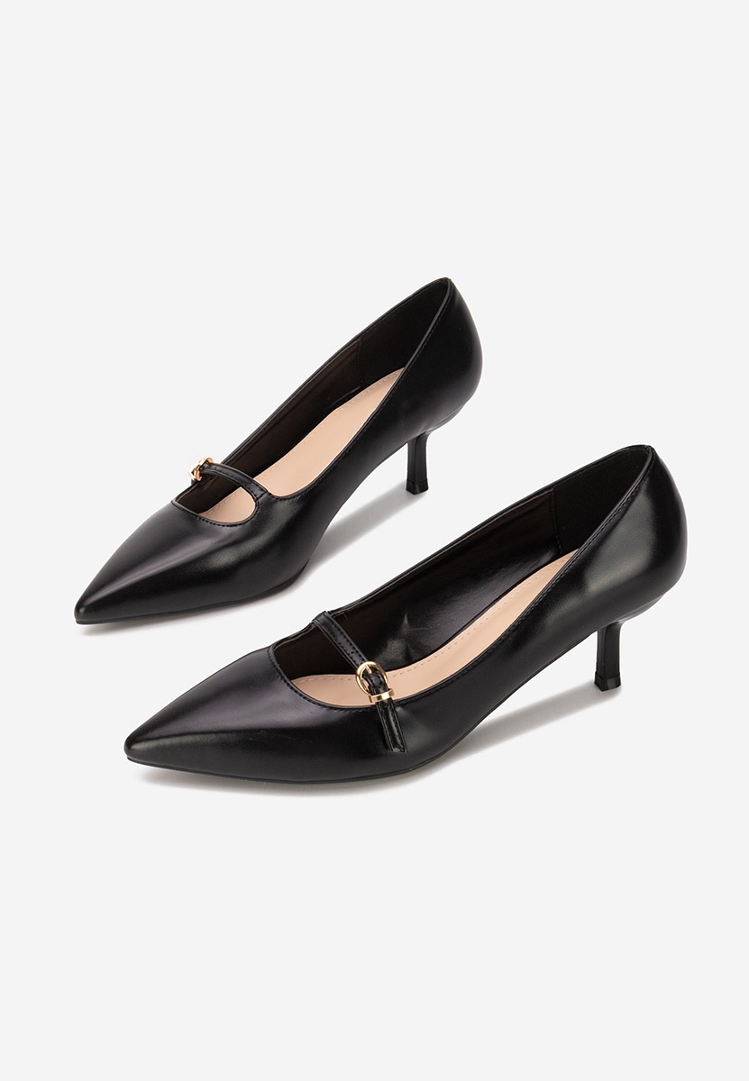 Décolleté tacco a spillo Rilora nero