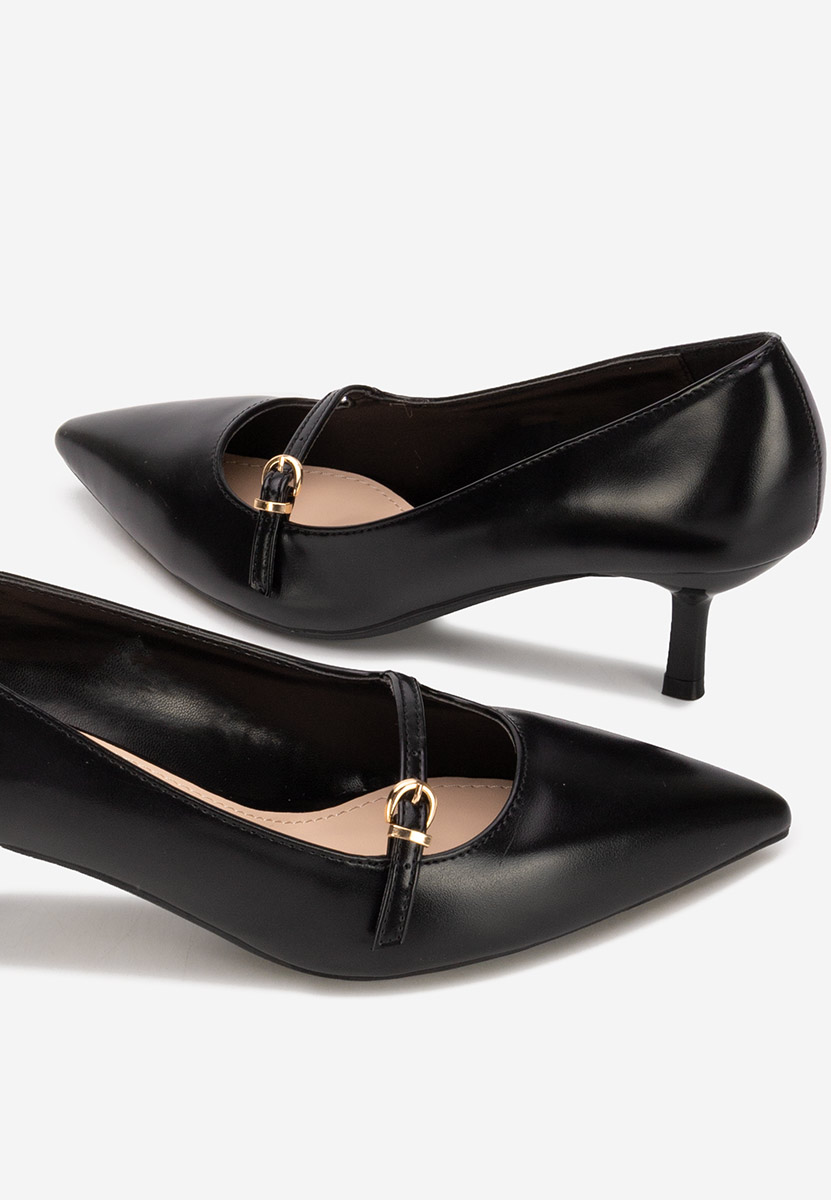 Décolleté tacco a spillo Rilora nero