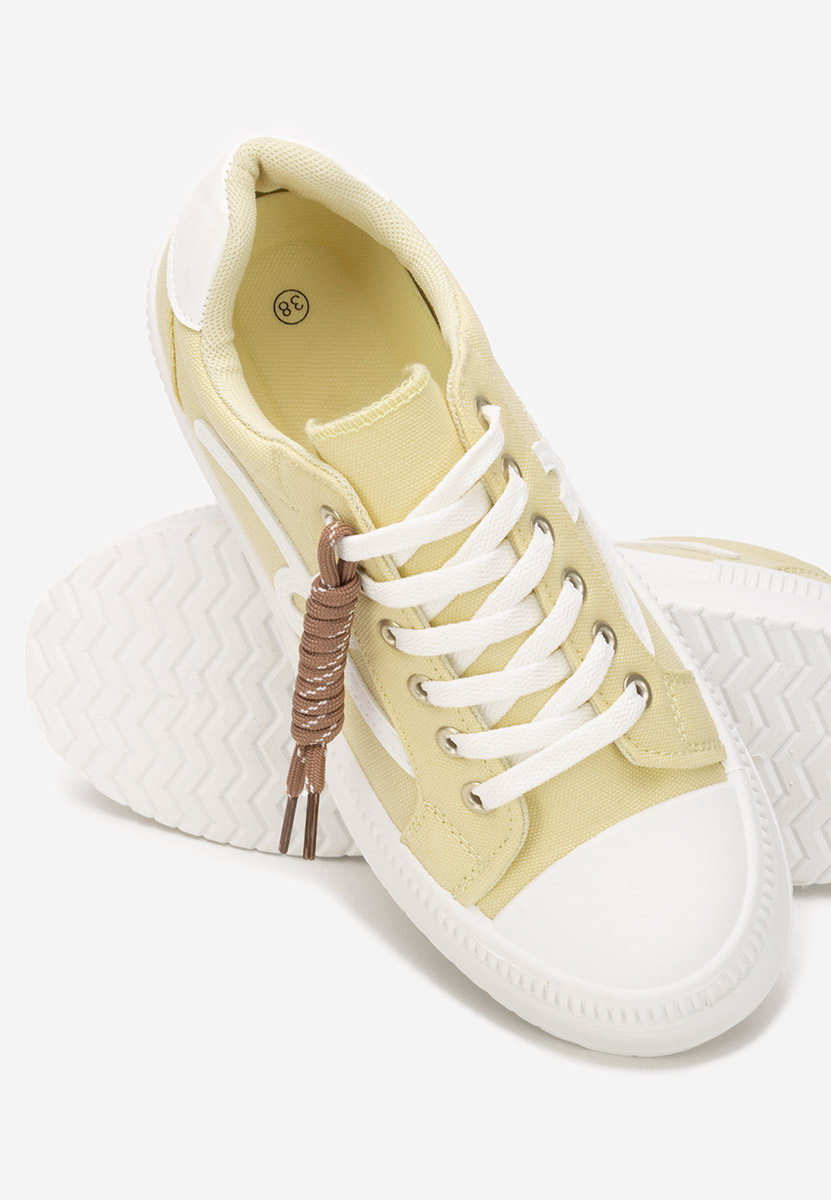 Sneakers con plateau Altamira gialli