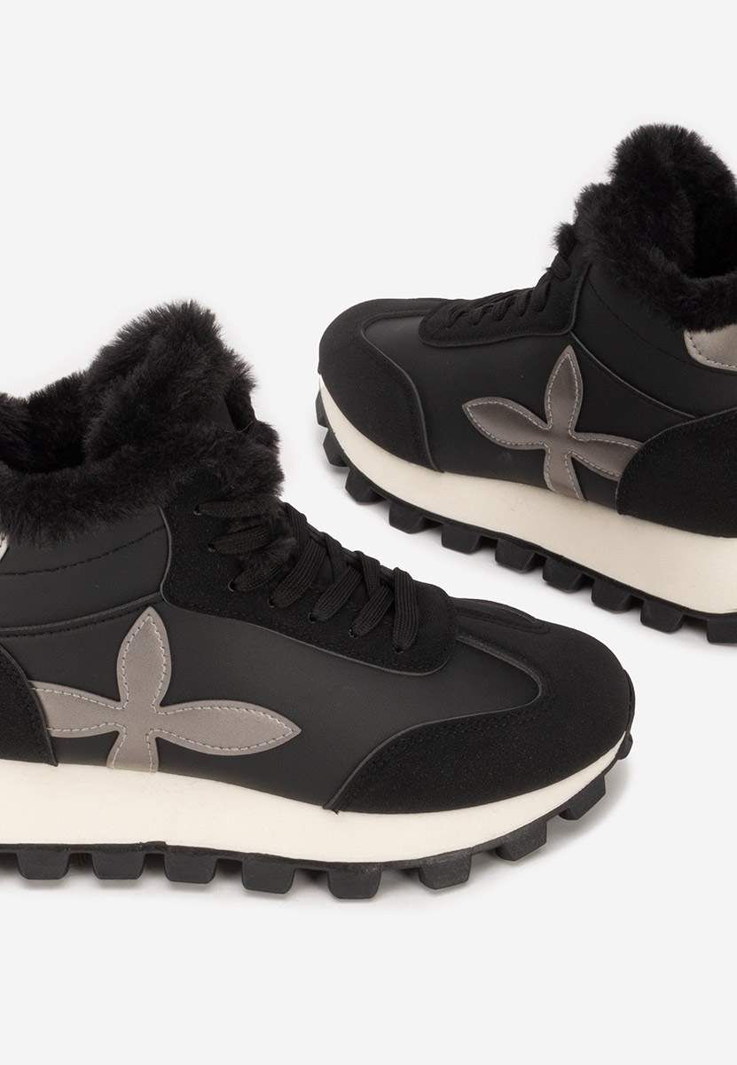 Sneakers donna invernali Ozia nero