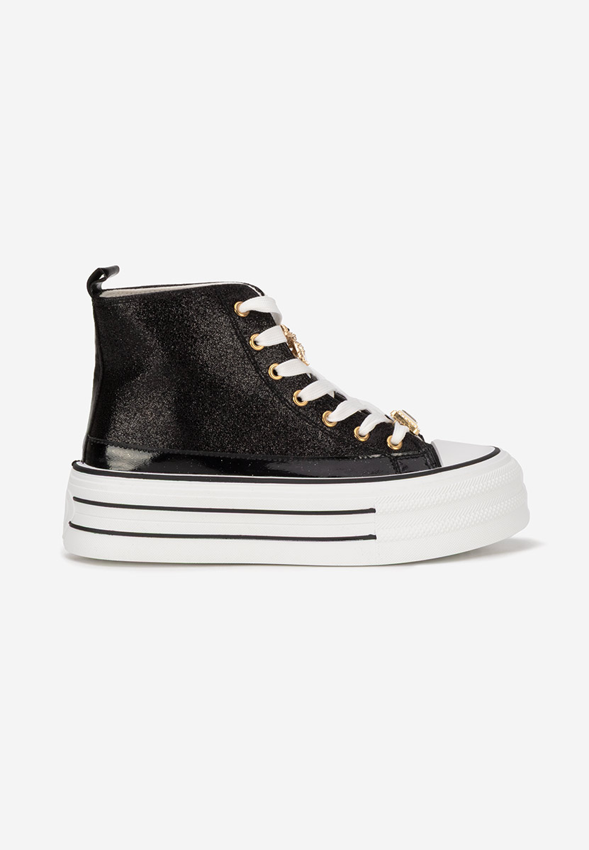 Scarpe da ginnastica con piattaforma Trixy nero