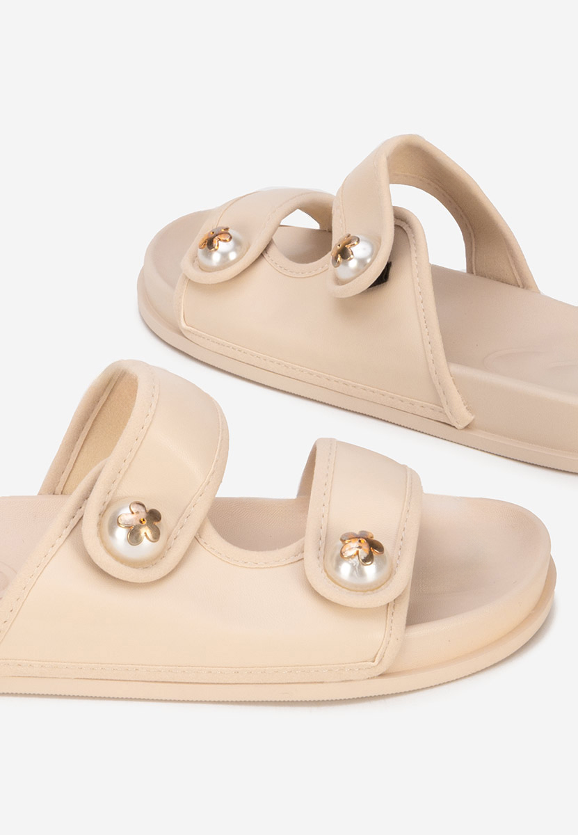 Ciabatte donna Stephny beige