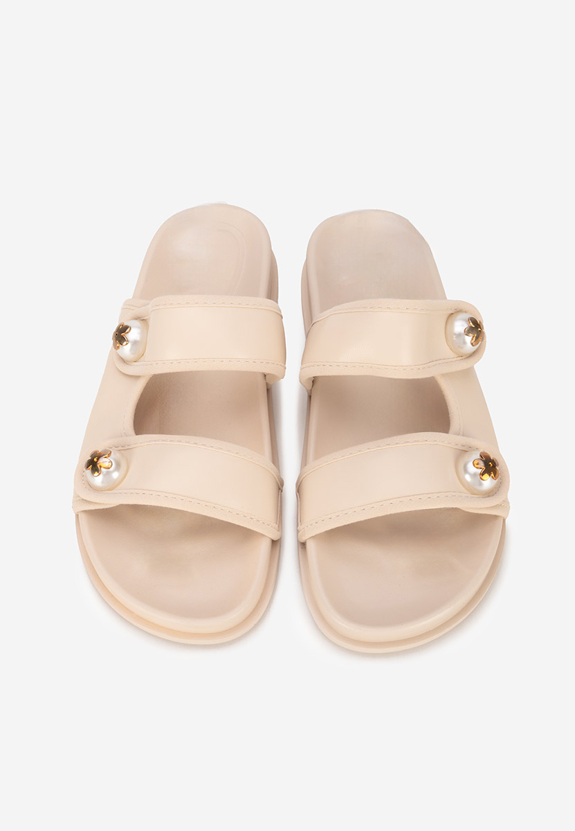 Ciabatte donna Stephny beige