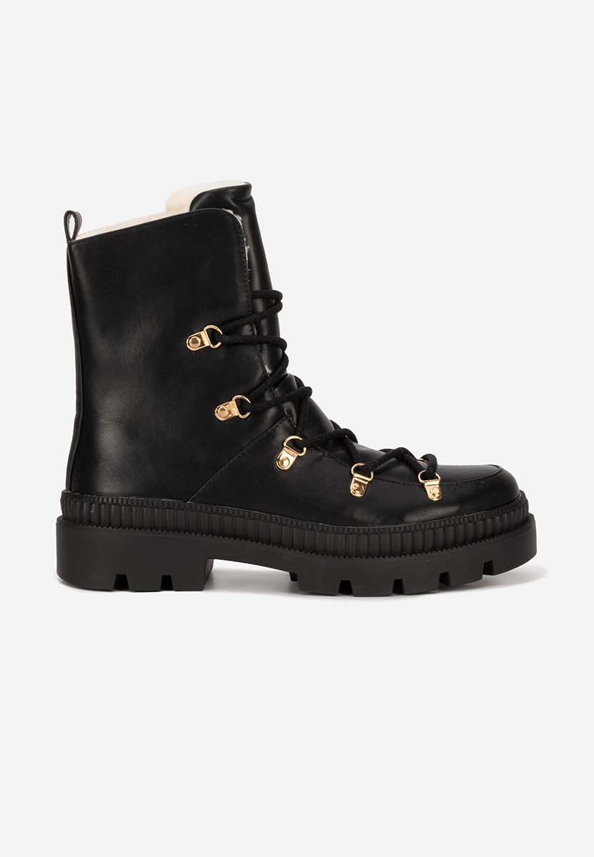 Stivaletti invernali donna Solira nero