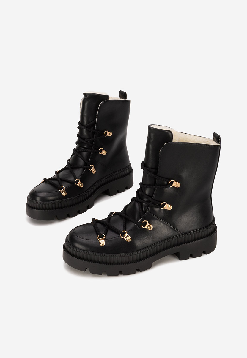 Stivaletti invernali donna Solira nero