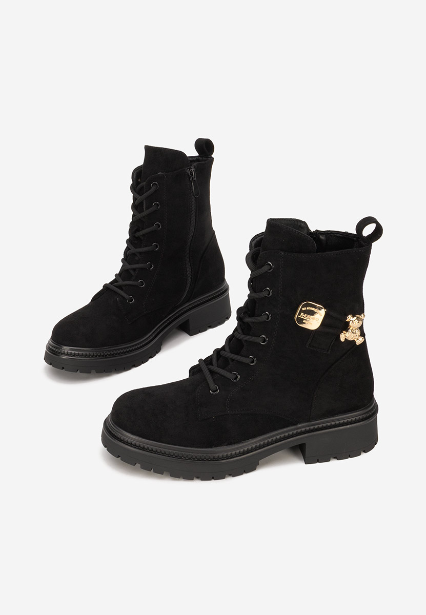 Scarponcini donna Harriett nero