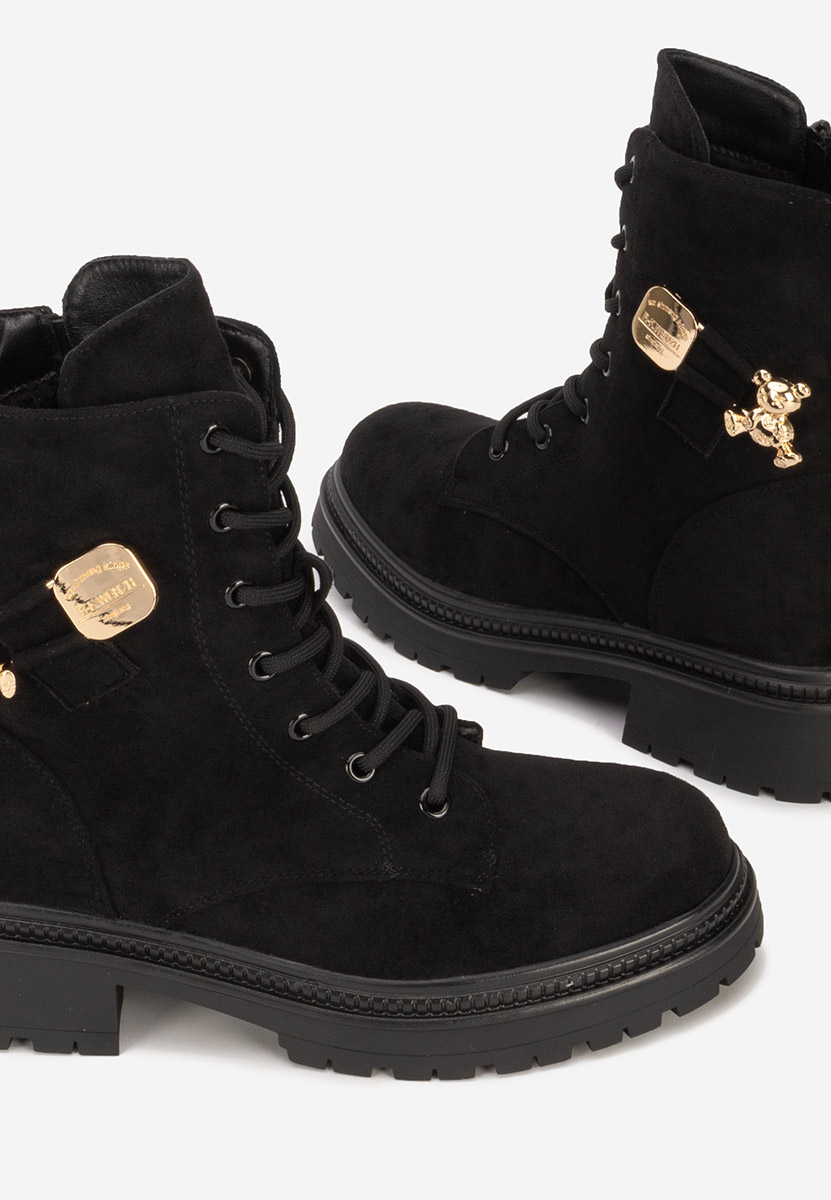 Scarponcini donna Harriett nero