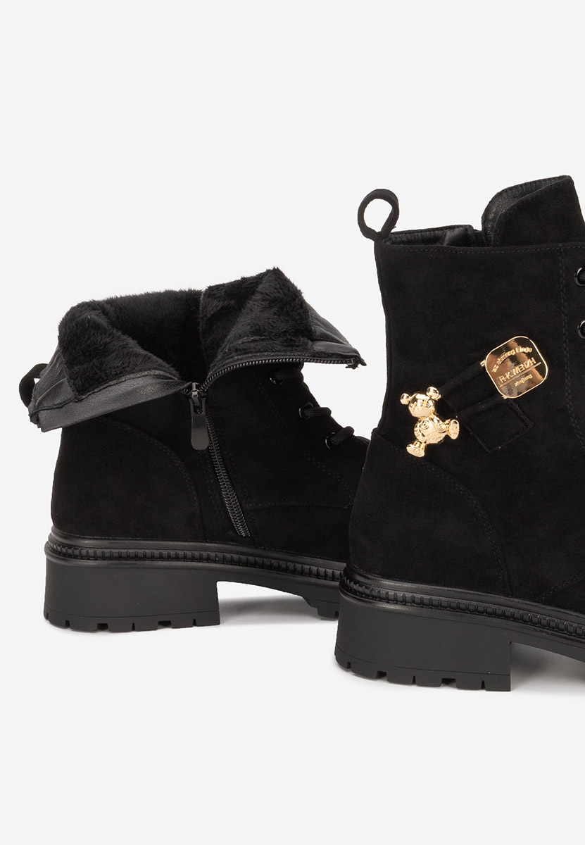 Scarponcini donna Harriett nero