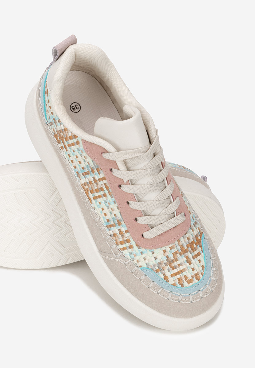 Sneakers con zeppa Cecila colorate