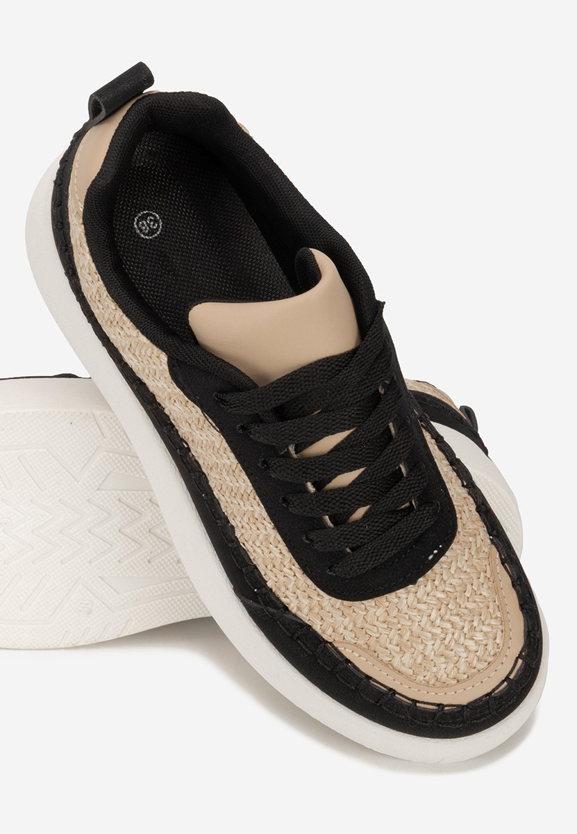 Sneakers con zeppa Cecila nero