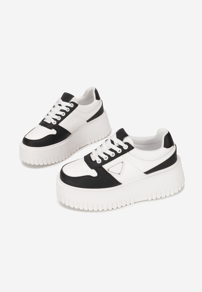 Sneakers con plateau Madaline nero