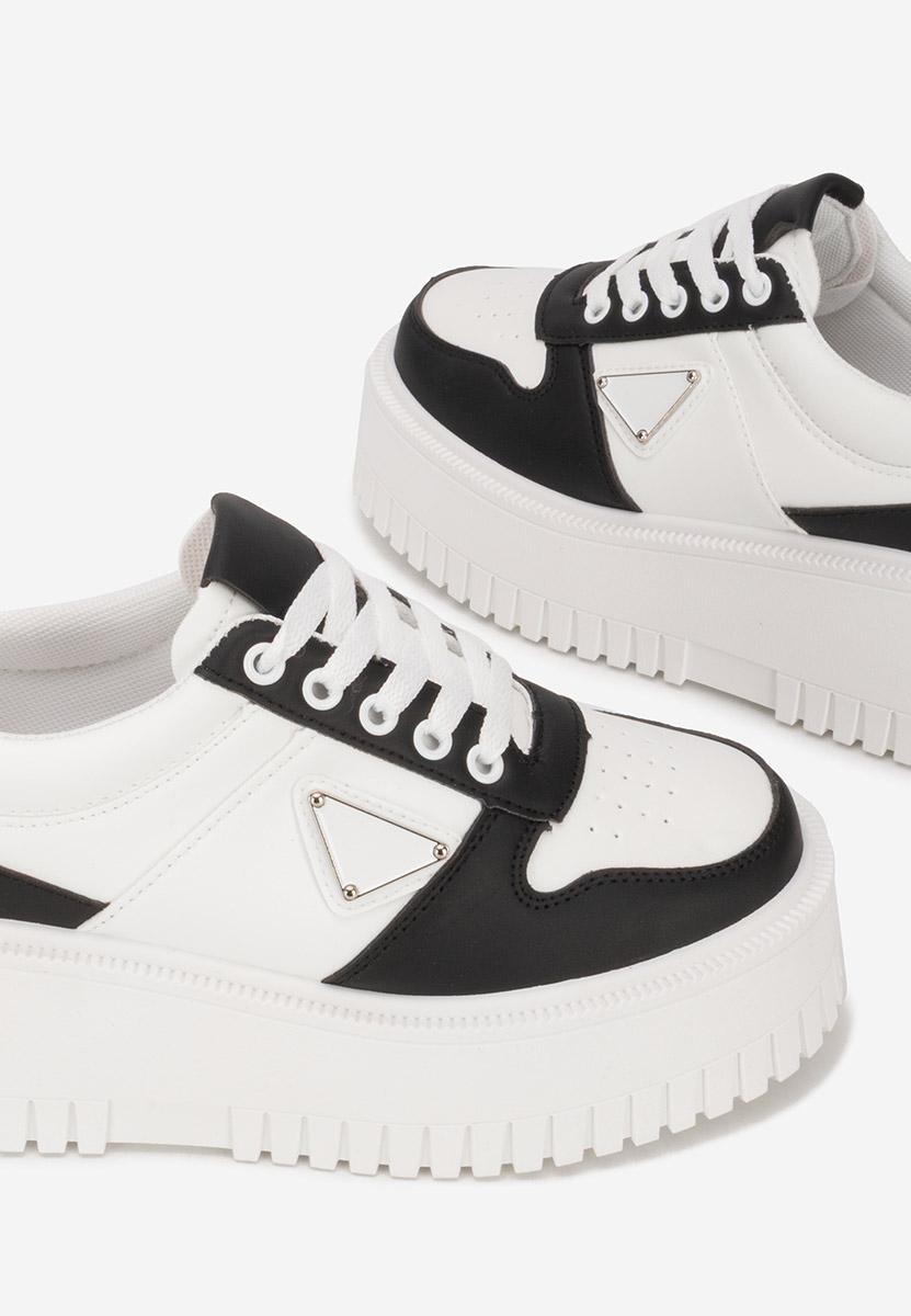 Sneakers con plateau Madaline nero