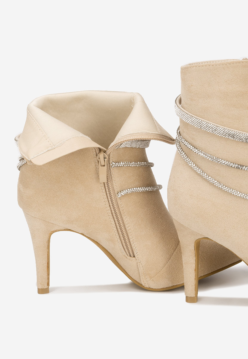 Tronchetti eleganti Lorreta beige