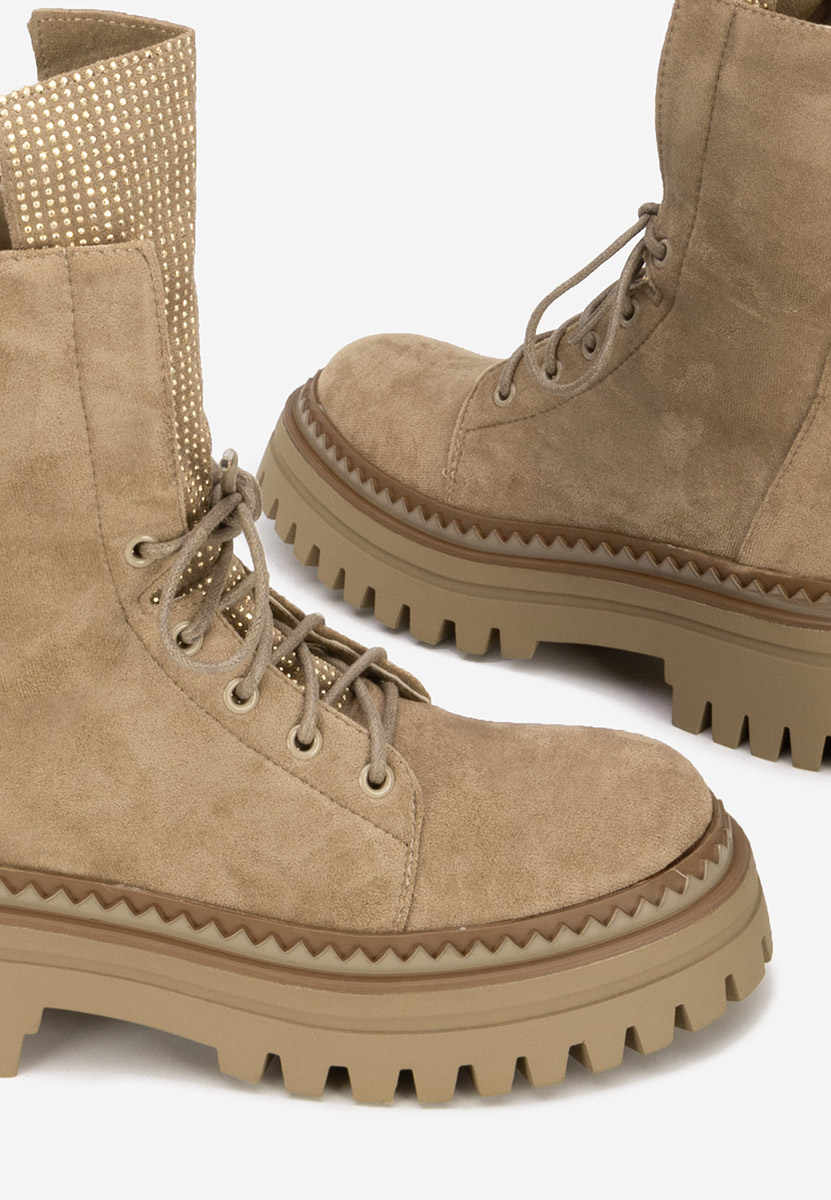 Scarponcini donna Siennara cachi