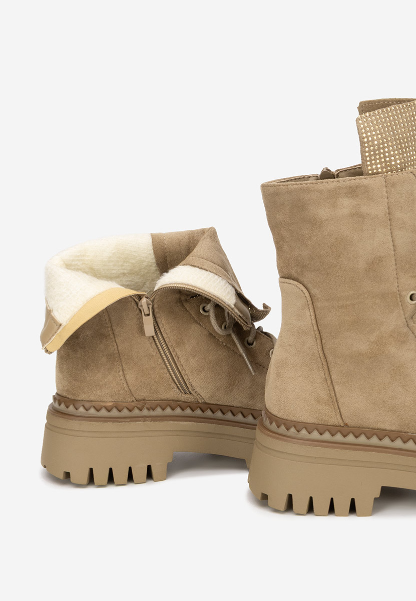 Scarponcini donna Siennara cachi