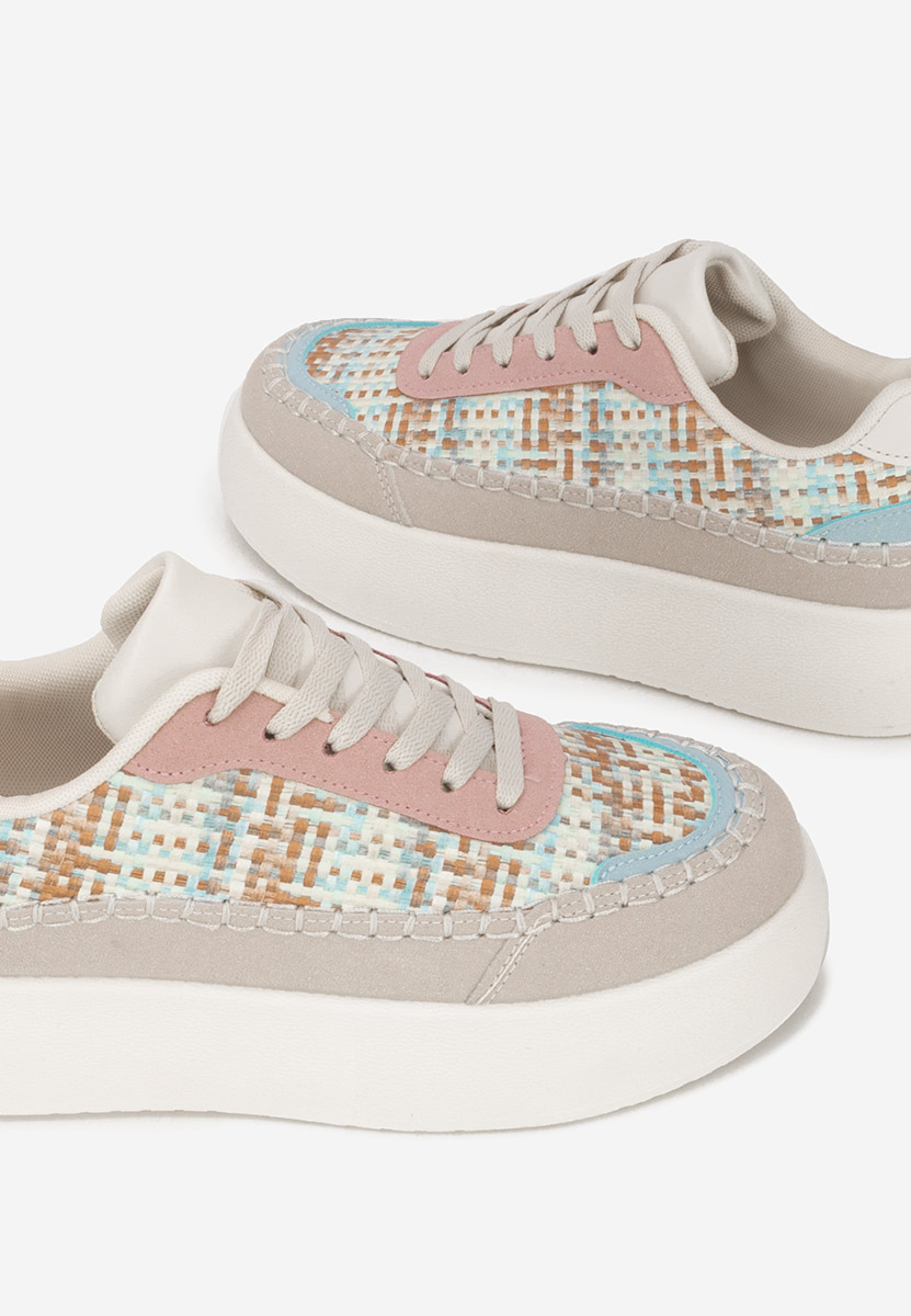 Sneakers con zeppa Cecila colorate
