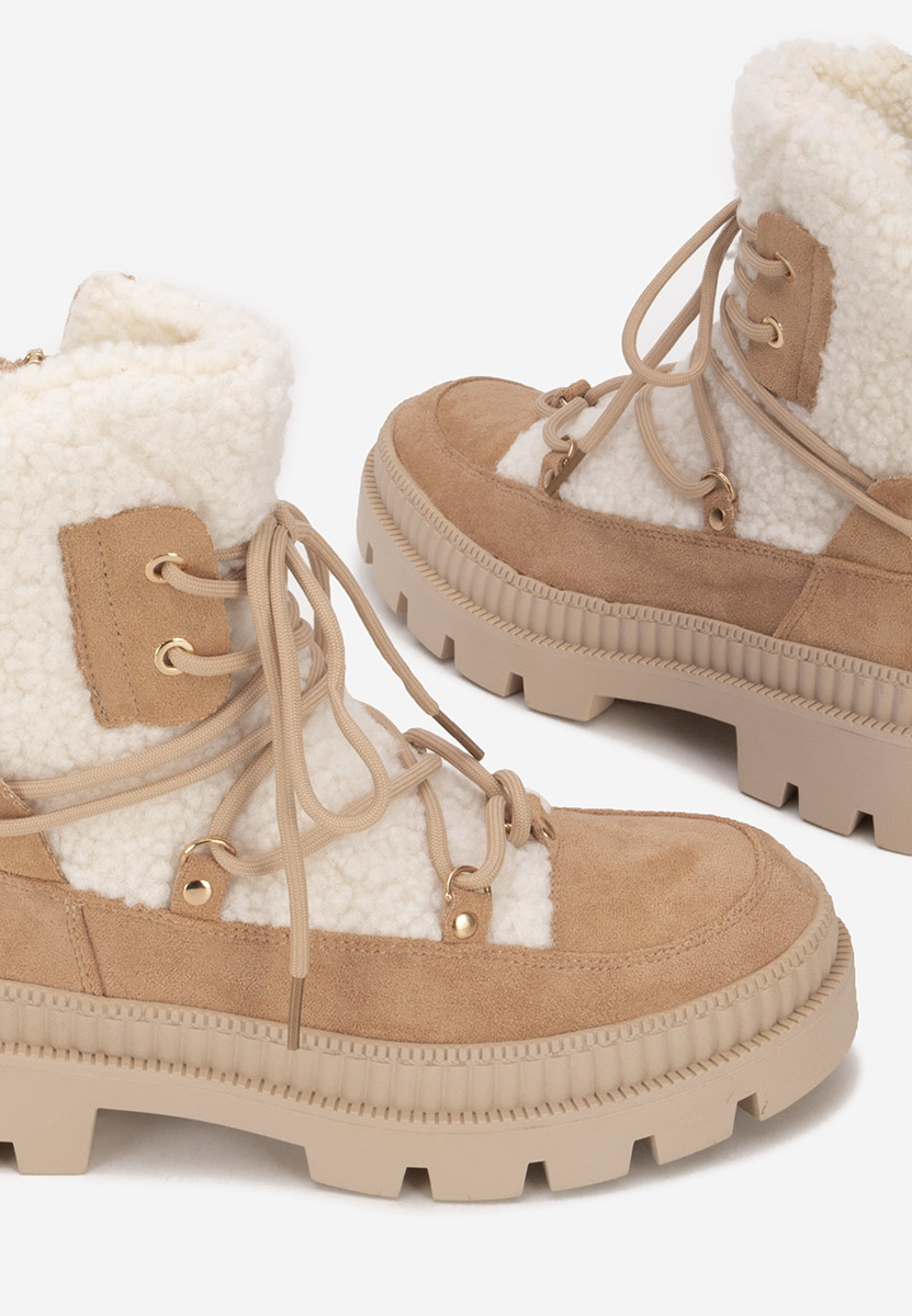 Stivaletti invernali donna Kataria Cachi