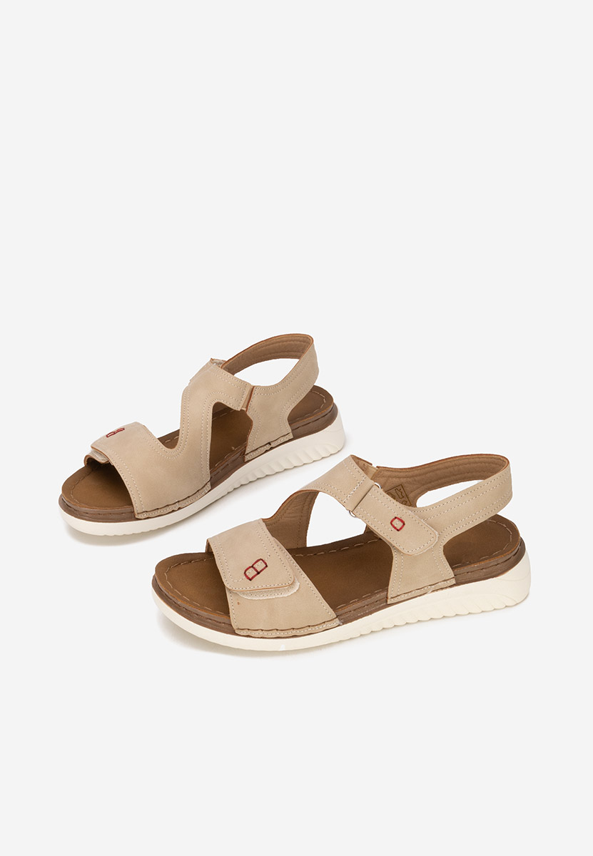 Sandali bassi donna Metina V2 beige