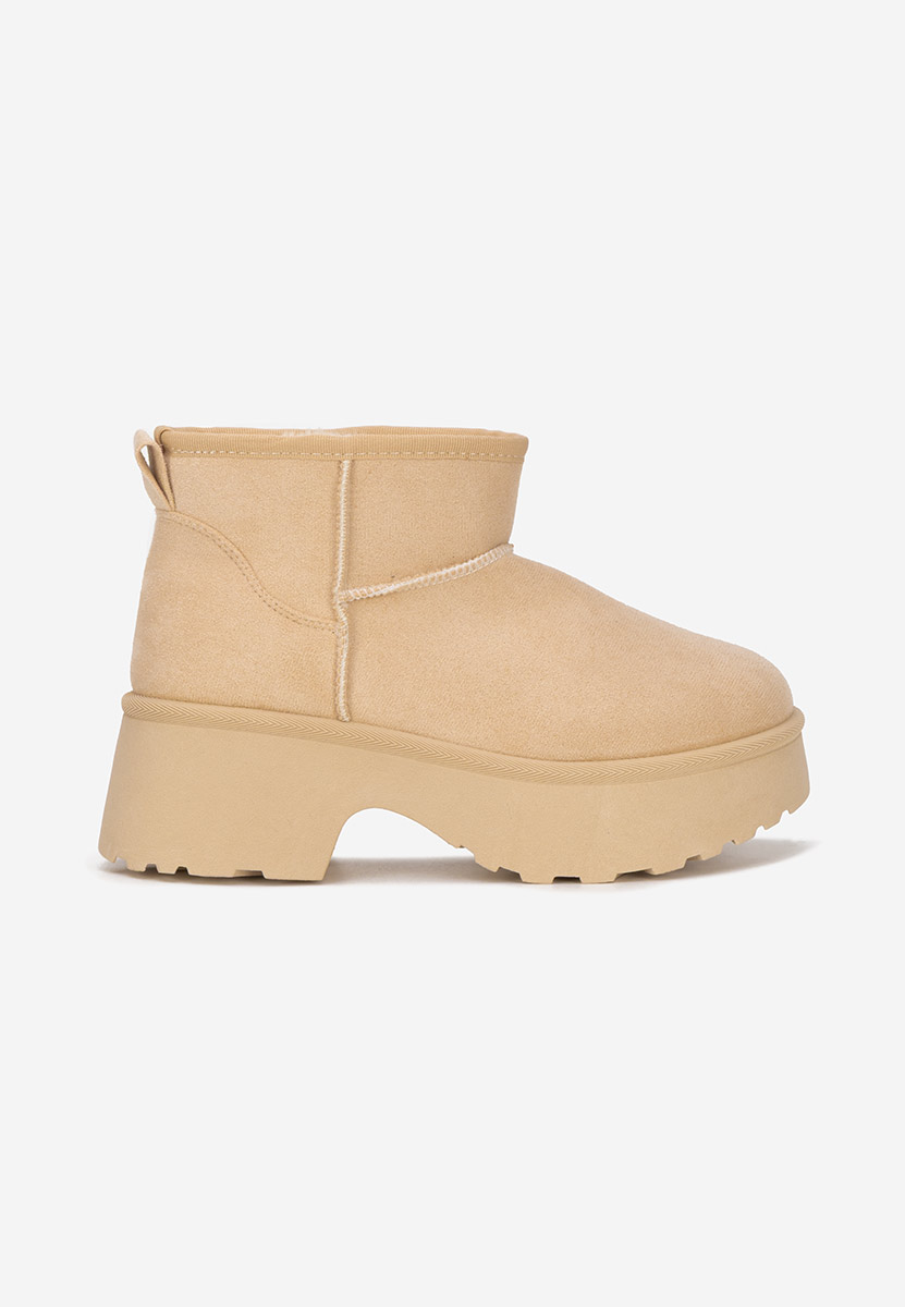 Stivaletti invernali donna Tarnia beige