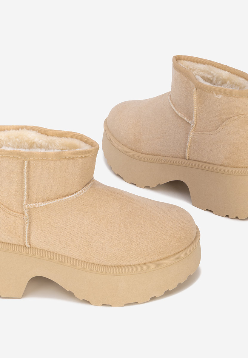 Stivaletti invernali donna Tarnia beige