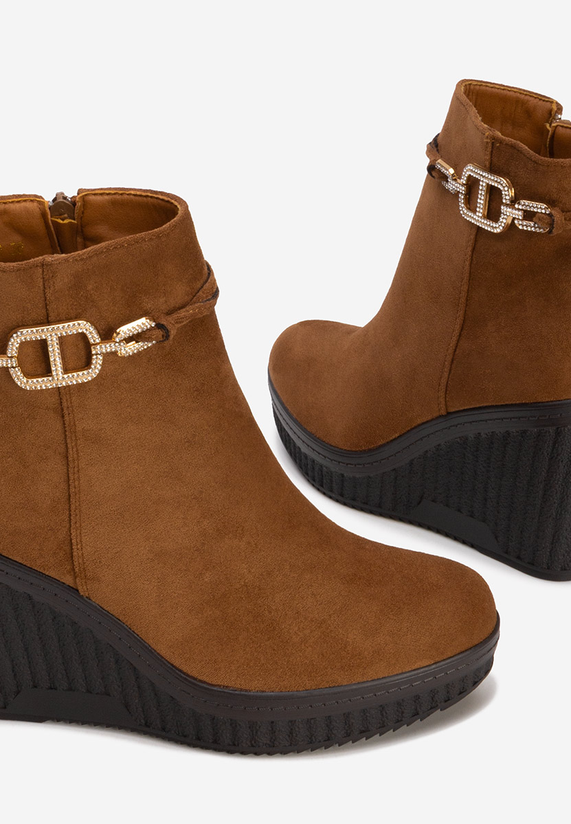 Tronchetti con plateau Charlet V3 camel