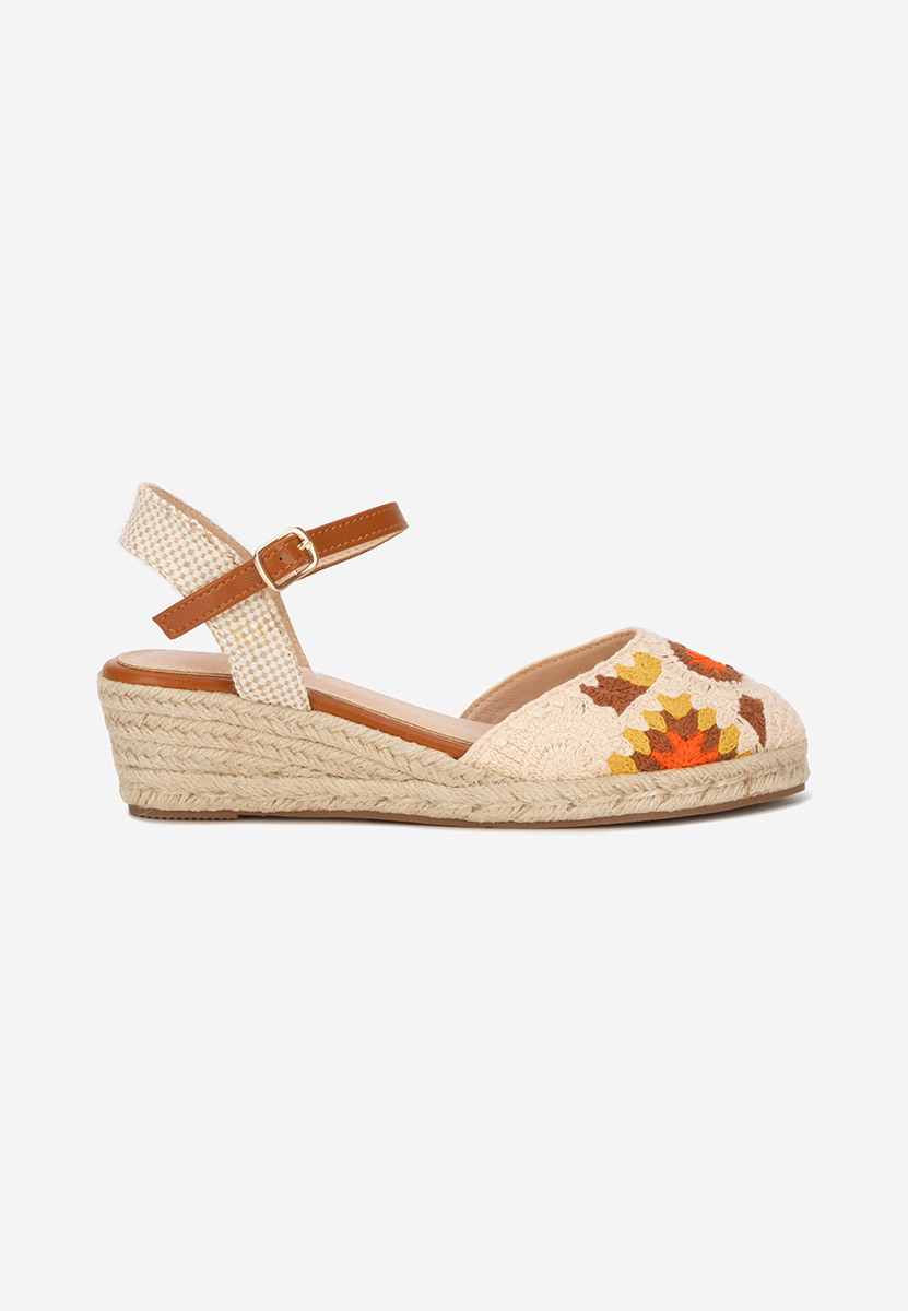 Espadrillas zeppa Elioth beige