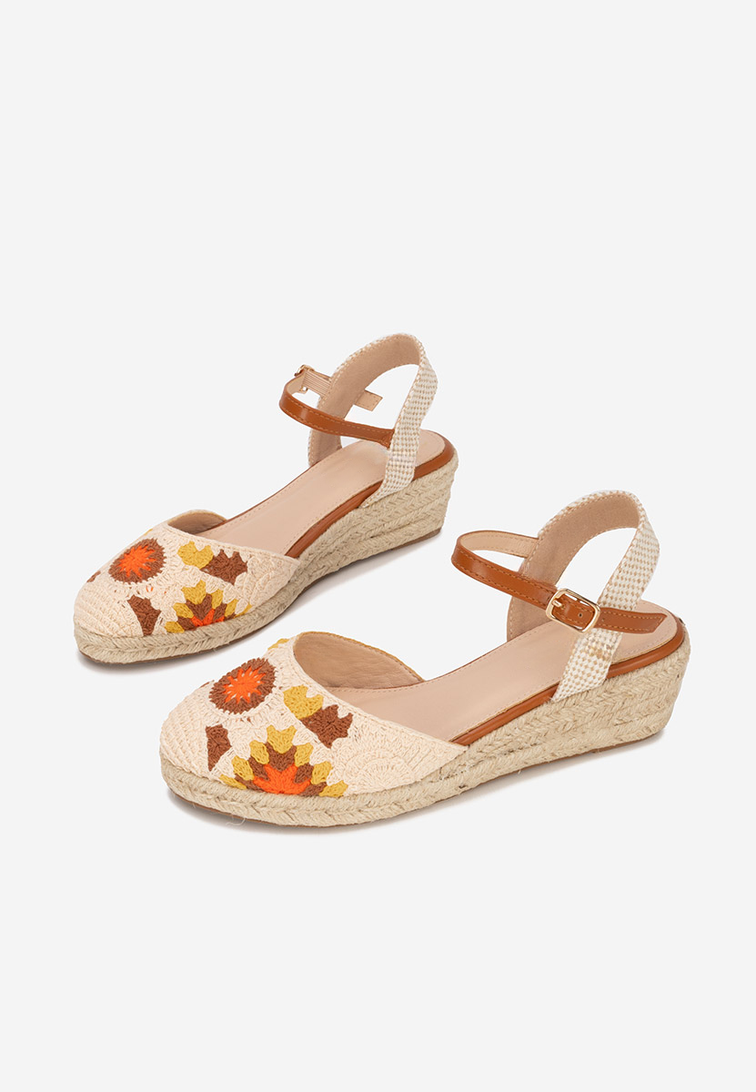 Espadrillas zeppa Elioth beige