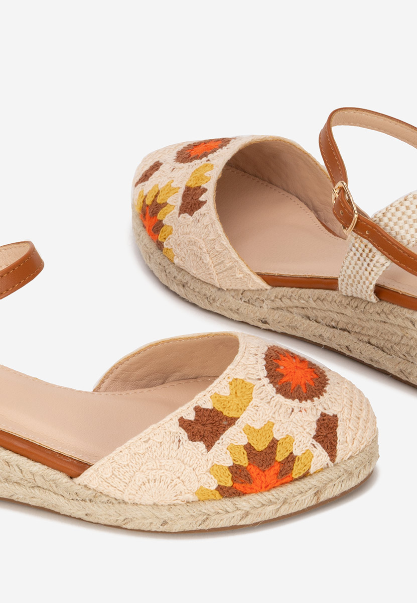 Espadrillas zeppa Elioth beige