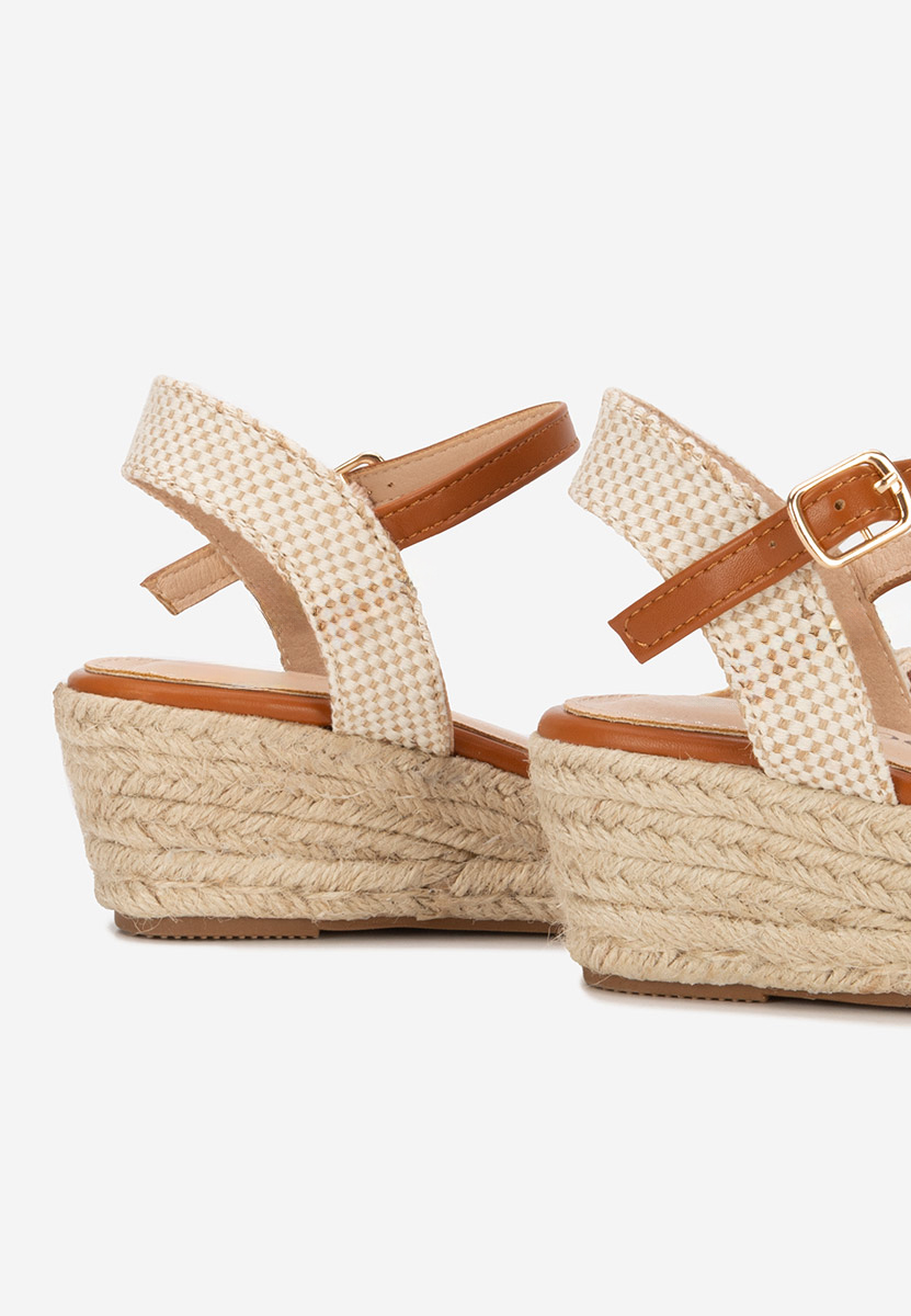 Espadrillas zeppa Elioth beige