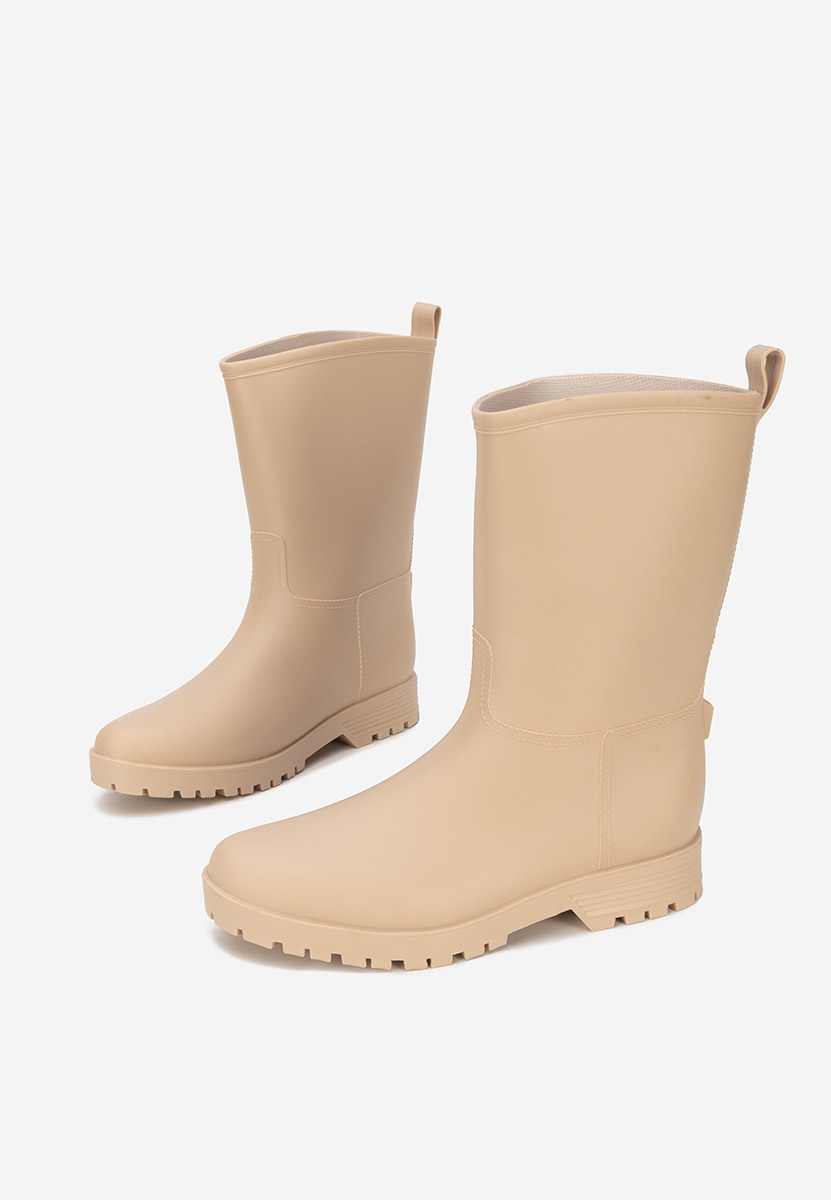 Stivali di gomma donna Niviera beige