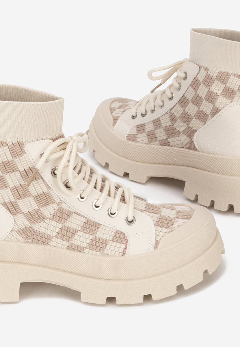 Scarpe da ginnastica High-Top Zendoria V2 Beige