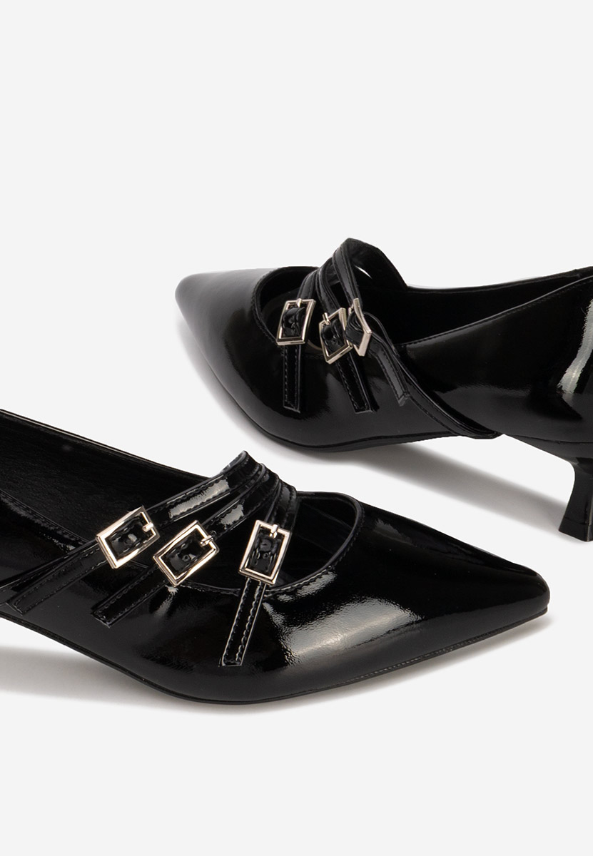 Décolleté tacco a spillo Marcella nero