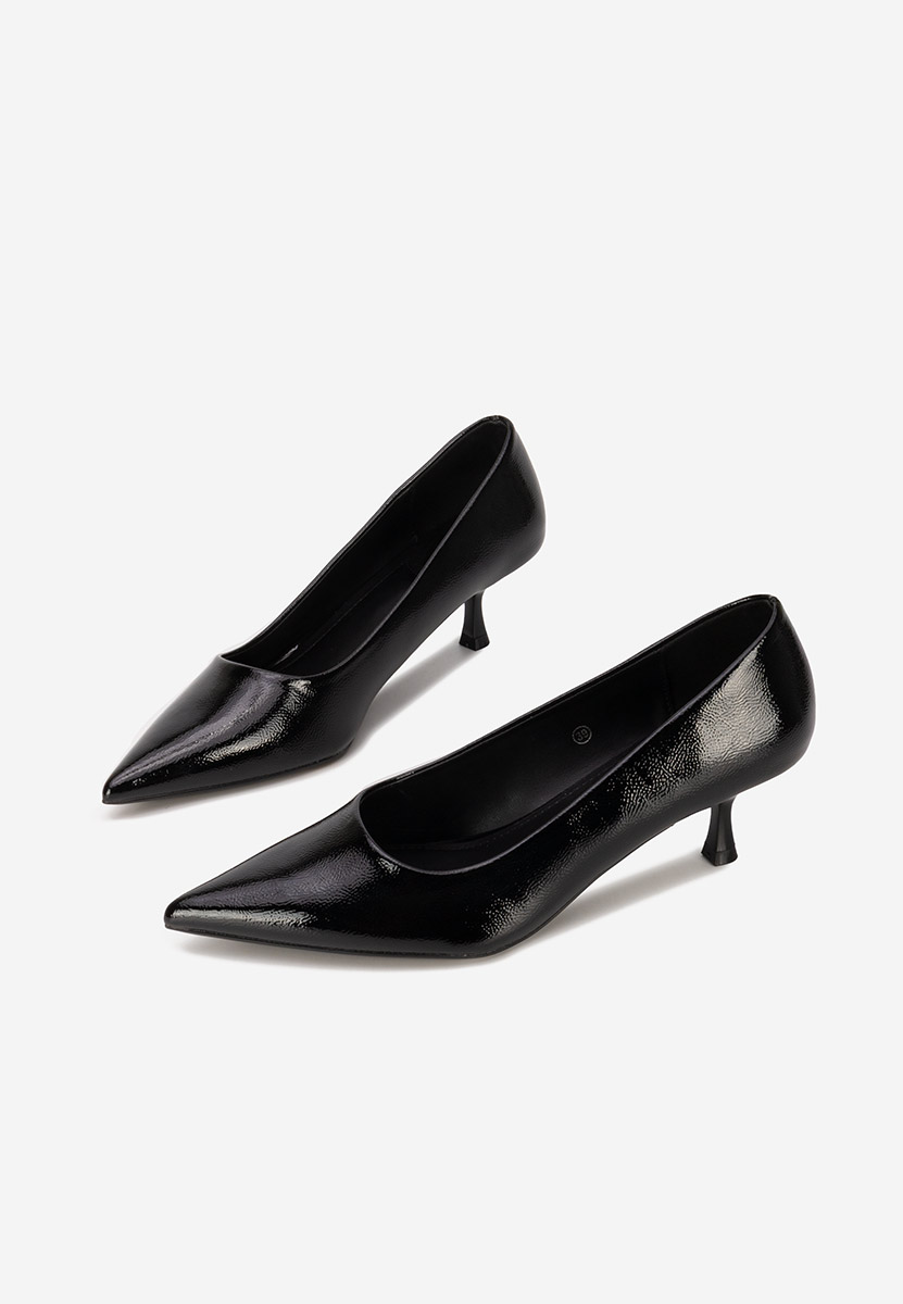 Décolleté tacco basso Dianela nero